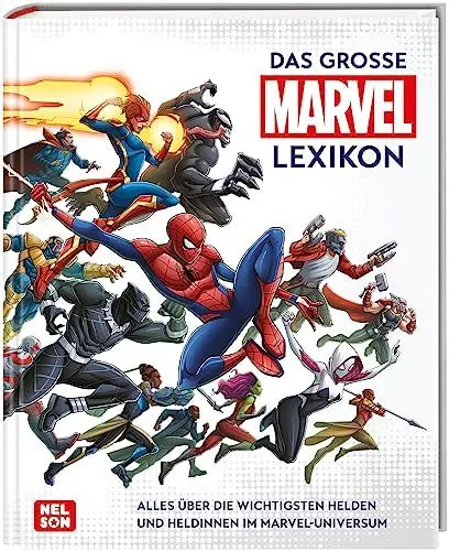 Produktbild: Marvel: Das große Marvel-Lexikon: Alles über die wichtigsten Helden und Heldinnen im Marvel-Universum | Kinderlexikon ab 5 Jahren mit Spider-Man, Guardians of the Galaxy und Avengers