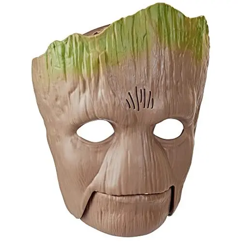 Produktbild: Marvel Guardians of The Galaxy Vol. 3 Groot Rollenspielmaske, sprechende Groot Maske, Superhelden-Maske, Rollenspielzeug