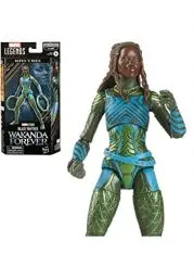 Produktbild: Marvel Hasbro Legends Series Black Panther Wakanda Forever, 15 cm große Marvel's Nakia Figur, 5 Accessoires, 1 Build-A-Figure Element, Multi, F3676