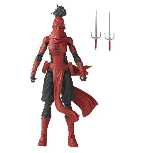 Produktbild: Marvel Hasbro Legends Series Elektra Natchios Daredevil, 15 cm große Action-Figur zum Sammeln