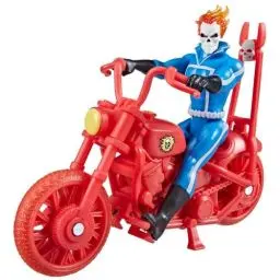 Produktbild: Marvel Legends Series 375 Collection Ghost Rider, 9, 5 cm große Action-Figur mit Fahrzeug