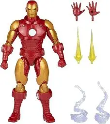 Produktbild: Marvel Legends Series Iron Man Modell 70, 15 cm große Action-Figur zu den Comics zum Sammeln, 4 Accessoires