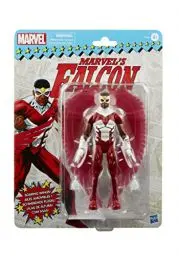 Produktbild: Marvel Legends Series Marvel’s Falcon, Retroverpackung, 15 cm große Action-Figur, 2 Accessoires