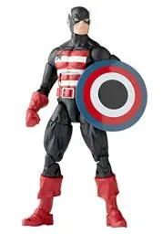 Produktbild: Marvel Legends Series U.S. Agent, 15 cm große Action-Figur zu den klassischen Comics zum Sammeln, 1 Accessoire, 2 Build-A-Figure Elemente