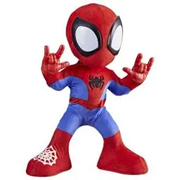 Produktbild: Marvel Spidey und Seine Super-Freunde Tanz- & Krabbelspaß Spidey, interaktives Plüschspielzeug - Englische Version