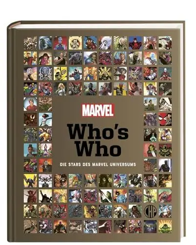 Produktbild: Marvel: Who's Who: Die Stars des Marvel-Universums | Lexikon mit über 200 der beliebtesten Superheld*innen und Bösewichte, Superkräfte-Glossar und Kommentaren von Nick Fury