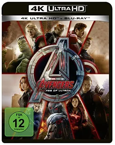 Produktbild: Marvel's The Avengers - Age of Ultron (4K Ultra-HD) (+ Blu-ray 2D)