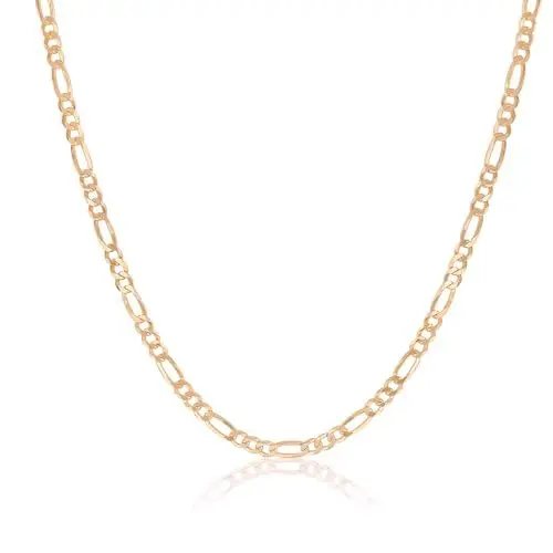 Produktbild: Mary & Jules Kette Rosegold Damen aus recyceltem 925 Sterling Silber, vergoldet - Halskette 45 cm für Frauen & Mädchen, Kette Damen Rosegold, hautverträglich & langlebig
