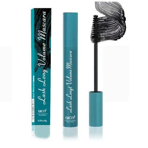 Produktbild: Mascara Volume Extreme Wasserfest Anti-Schweiß Mascara, Verlängert die Wimpernverlängerung Schwarz 8g Wimpernbürste Schönheits-Make-up Langlebig