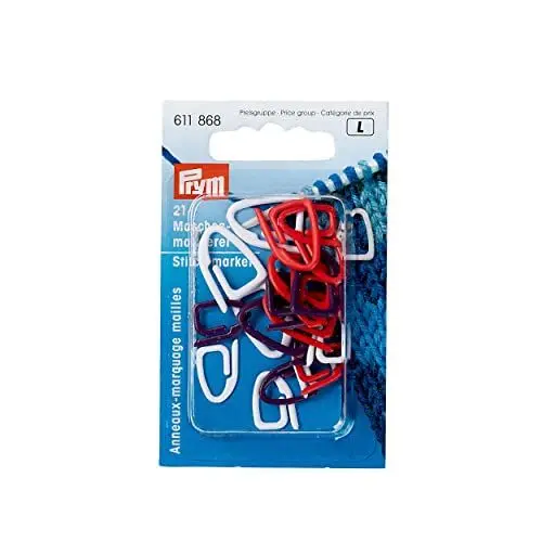Produktbild: Maschenmarkierer 21 Stück Prym Kunststoff