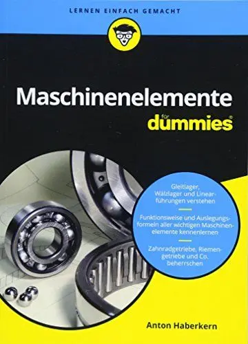 Produktbild: Maschinenelemente für Dummies
