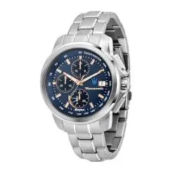 Produktbild: Maserati Herren Uhr, SUCCESSO SOLAR Kollektion, Quarzwerk, Nur Zeitanzeige, aus Edelstahl - R8873645004