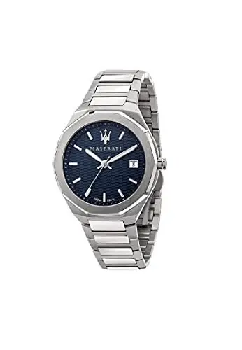 Produktbild: Maserati Herren Uhr, Stile Kollektion, Quarzwerk, Zeit und Datum, aus Edelstahl - R8853142006