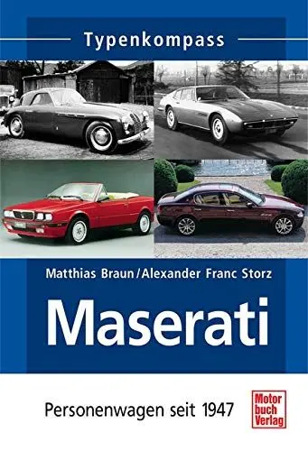 Produktbild: Maserati: Personenwagen seit 1947