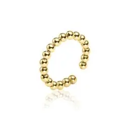 Produktbild: MASOP Verstellbar Spinner Ball Ringe Gold, Offener Anxiety Ring Silber 925 Vergoldet Fidget Anti Angst Relief Stress für Damen Herren Männer Frauen Dekompressionsringe