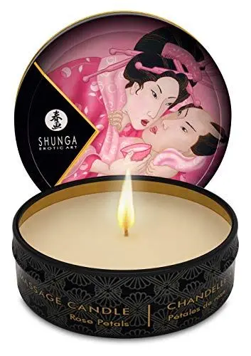 Produktbild: MASSAGE CANDLE ROSE PETAL 6X30 ML