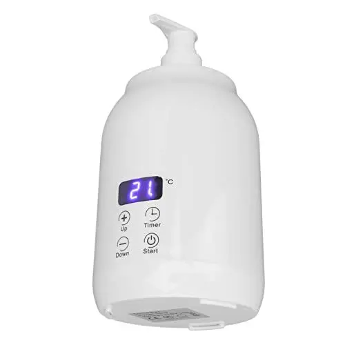 Produktbild: Massageöl Wärmer, Massageöl Erwärmer, Einzelflaschenölerhitzer, Massageölflaschenerhitzer, Touch-Steuerung Massageöl Wärmer Gerät für Cremes (EU-Stecker)
