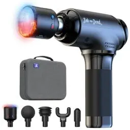 Produktbild: Massagepistole Kälte und Wärmefunktion, Bob and Brad T2 Pro Massage Gun mit 4000mAh Akku bis zu 3200U/min, Tiefengewebe Muskel Massagegerät Massage Pistole für Muskelmassage Entspannung