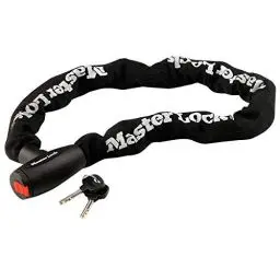 Produktbild: Master Lock 8291EURDPS Kettenschloss Motorrad (Schlüssel) (1 m Kette) - Motorcycle Chain Lock (Key) (1 m Chain) - Ideal für Motorrad
