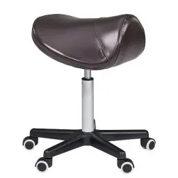 Produktbild: Master Massage Sattelhocker Sattel Hocker Rollhocker Drehhocker Arbeitshocker Praxishocker Kosmetikhocker Hocker-Kaffee, Braun