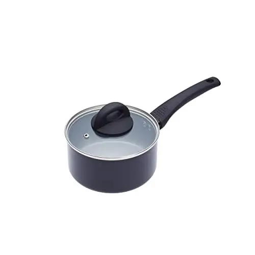 Produktbild: MasterClass Induktionssichere Antihaft-Keramik-Eco-Kasserolle mit PTFE-, PFOA- und BPA-freier Antihaftbeschichtung, 16 cm (6,5