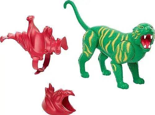 Produktbild: Masters of the Universe GNN70 - Origins Battle Cat, ca. 17 cm große Actionfigur, treuer Gefährte von He-Man, tigerartiges Wesen von Eternia, für MotU-Rollenspiel und zum Sammeln, ab 6 Jahren
