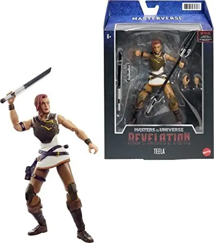 Produktbild: Masters of the Universe GYV15 - Masterverse Revelation Teela Actionfigur, ca. 18 cm groß, Figuren zum Spielen und Sammeln, ab 6 Jahren