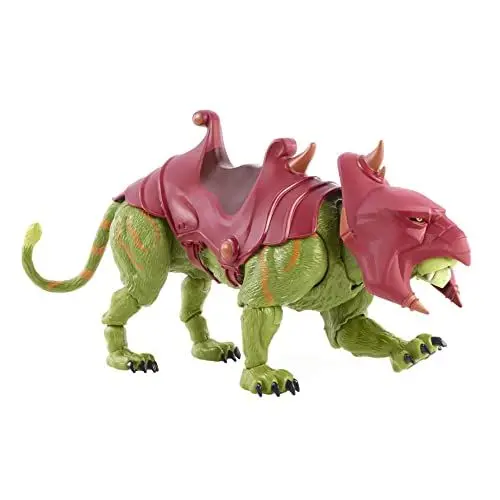 Produktbild: Masters of the Universe GYV18 - Masterverse Battle Cat, ca. 35 cm große MOTU Actionfigur zum Spielen und Sammeln, für Kinder ab 6 Jahren und Sammler jeden Alters