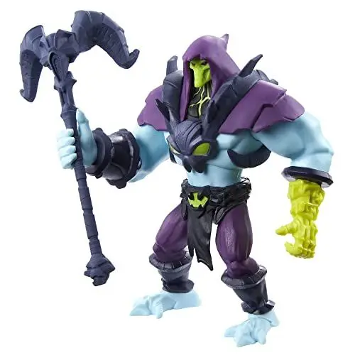 Produktbild: Masters of the Universe HBL67 - He-Man and the Masters of the Universe Skeletor Actionfigur, MOTU-Actionfigur basierend auf der Zeichentrickserie zum Nachspielen, bewegliche Kampffigur, ab 4 Jahren