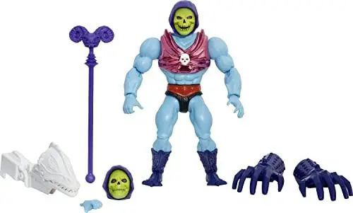 Produktbild: Masters of the Universe HDT23 - Origins Deluxe Skeletor mit Klauen, 14 cm große Actionfiguren, Figuren zum Spielen und Sammeln, Geschenk für Kinder ab 6 Jahren und erwachsene Sammler