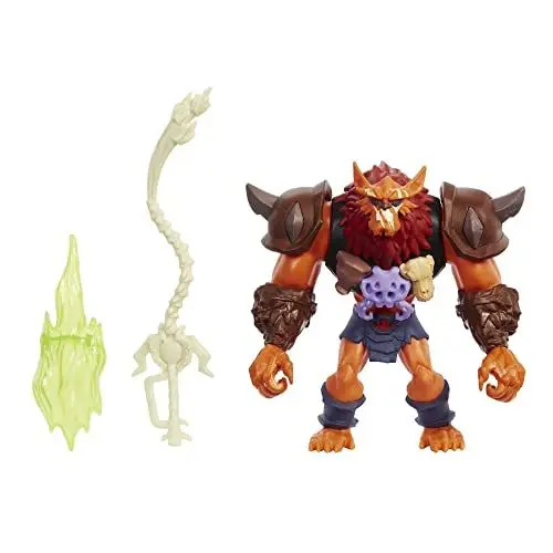 Produktbild: Masters of the Universe HDY36 - Beast Man Action-Figur mit Power Attacke und 2 Zubehörteilen, inspiriert von der MOTU Netflix Zeichentrickserie, Sammelspielzeug für Kinder ab 4 Jahren und älter