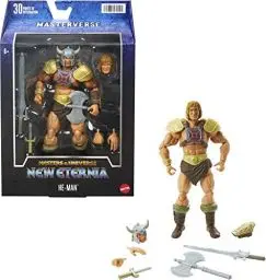 Produktbild: Masters of the Universe Masterverse New Eternia Viking He-Man Action Figure with Accessories, 7-inch MOTU Gift for Fans 6+ and Collectors