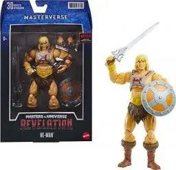 Produktbild: Masters of the Universe Masterverse Revelation He-Man Action Figure, 7-in MOTU Battle Figure for Storytelling Play, Gift Age 6+ And Adult Collectors, GYV09