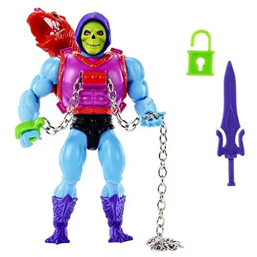 Produktbild: Masters of the Universe Origins Deluxe Actionfiguren mit Zubehörteilen, 14 cm MOTU-Sammelspielzeug, HKM88
