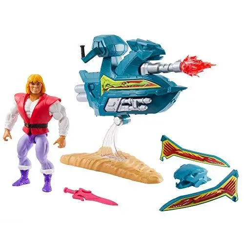 Produktbild: Masters of the Universe Origins Skysled Prinz Adam Schlitten für MotU Spiel- und Sammelspaß, Geschenk für Kinder ab 6 Jahren
