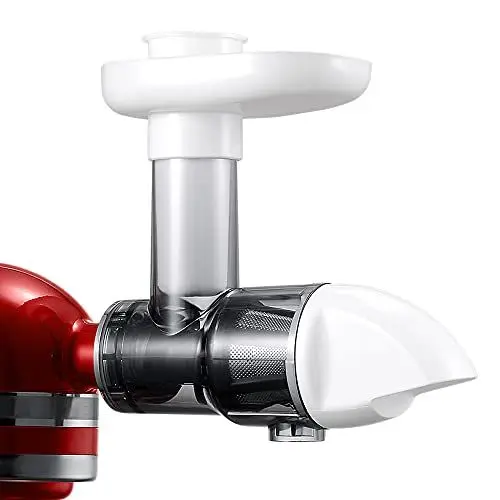 Produktbild: Masticating Juicer Aufsatz für KA alle Modelle, Standmixer, Masticating Juicer, Slow Juicer Aufsatz für KA alle Modelle, weiß (Maschine/Mixer nicht im Lieferumfang enthalten)