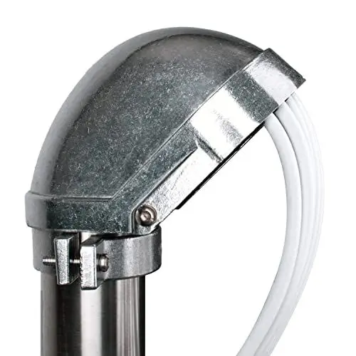 Produktbild: Mastkappe - Maka 50 ALU - Unverwüstlicher Aluminium-Druckguss - TOP Qualität - mit Kabeleinführung