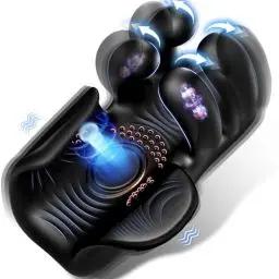 Produktbild: Masturbieren für Männer Masturbator Sex Spielzeug für die Männer Penis Vibrator mit 10 Hand Vibration Greifen Eichelvibrator männer Masturbatoren Sexspielzeug Vibratorensets für männer Penis Trainer