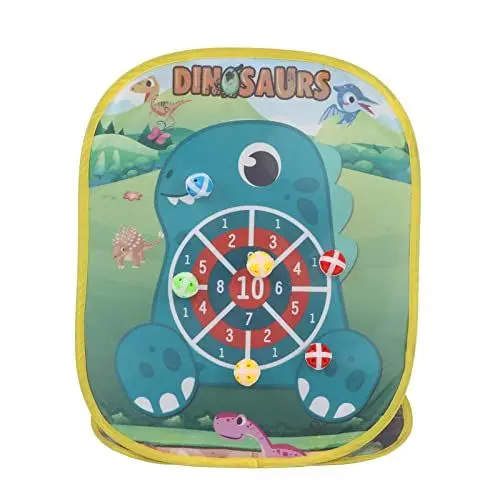 Produktbild: Masyrt 2-in-1 Outdoor-Strandspielset, Kinder-Dartscheibe und Sitzsack-Wurfzielspielzeug, Ideal für Sandsack-Wurfspiele für Kinder