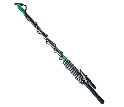 Produktbild: MATABI Teleskop-Spritzlanze - 5,4 m hoch - aus Fiberglas - passend für die meisten Sprühgeräte - ideal für die Garten- und Dachreinigung, Schwarz