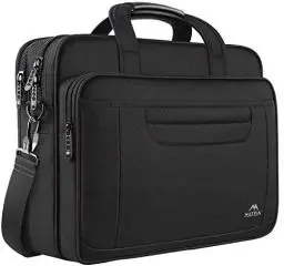 Produktbild: MATEIN Laptoptasche 17,3 Zoll, Groß Laptop Tasche 17 Zoll Aktentasche Herren Wasserdicht Arbeitstasche Business Taschen Umhängetasche Laptop Bag Notebooktasche Schultertasche Bürotasche, Schwarz