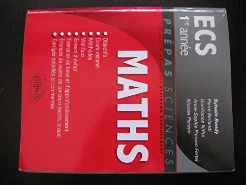 Produktbild: Mathématiques ECS-1 (Prépas Sciences)