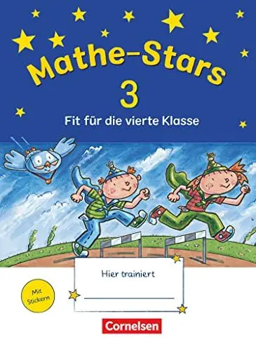 Produktbild: Mathe-Stars - Fit für die nächste Klasse: Fit für die 4. Klasse - Übungsheft - Mit Lösungen