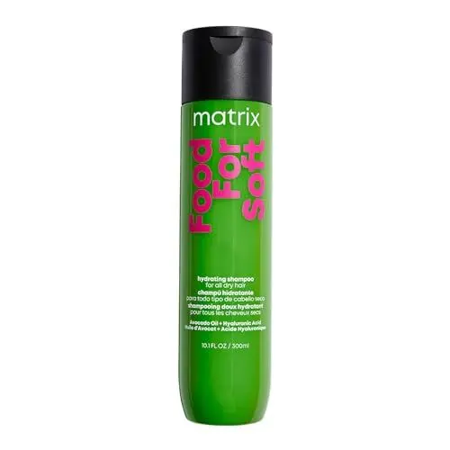 Produktbild: Matrix Haarshampoo für trockenes bis sehr trockenes Haar, Mit Avocado-Öl und Hyaluronsäure, Feuchtigkeitsspendend und reinigend, Vegane Formel, Food For Soft, 1 x 300 ml