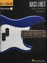 Produktbild: Matt Scharfglass: Bass Lines - Hal Leonard Bass Method (Bass Instruction): 500 Grooves--All Styles--All Levels