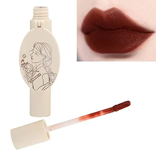 Produktbild: Matte Lip Glaze, Langanhaltende, Hochpigmentierte, Pflegende Lippentönung Antihaft-Cup-Lippen-Make-up #05
