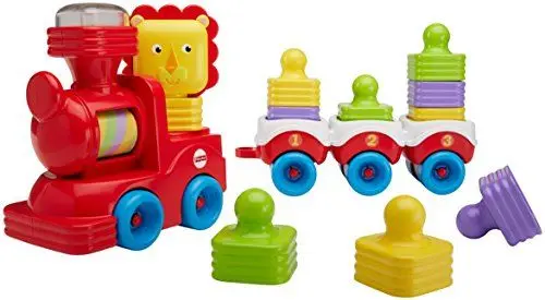 Produktbild: Mattel Fisher-Price DRG33 - Stapelspaß Löwen-Lok
