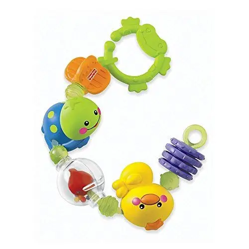 Produktbild: Mattel Fisher-Price N2862-0 – Rasselkette, Spielzeug ab 3 Monaten