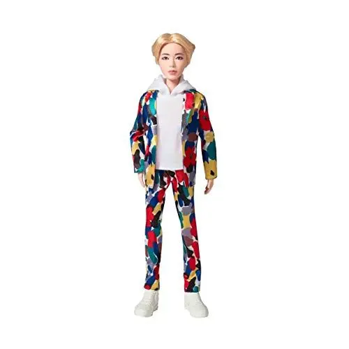 Produktbild: Mattel GKC88 BTS Idol Jin Puppe, K-Pop Merch Spielzeug zum Sammeln