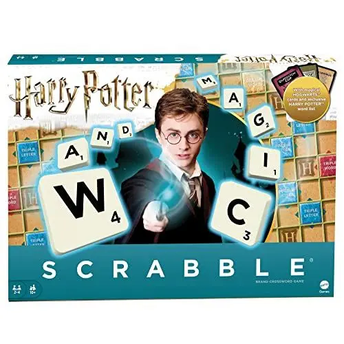 Produktbild: Mattel Games DPR77 Scrabble Harry-Potter-Edition, Englische Version